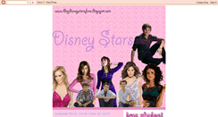 Desktop Screenshot of blogdisneystarsfans.blogspot.com