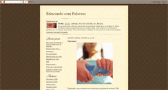 Desktop Screenshot of brincando-com-palavras.blogspot.com