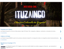 Tablet Screenshot of museodeituzaingo.blogspot.com