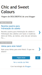 Mobile Screenshot of chic-and-sweet-colours.blogspot.com