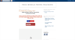 Desktop Screenshot of free-mobile-phone-tracking.blogspot.com