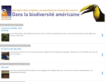 Tablet Screenshot of biodiversite2010.blogspot.com