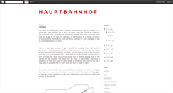 Desktop Screenshot of hauptbahnhof-db.blogspot.com