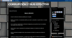 Desktop Screenshot of corrupcionysusefectos.blogspot.com