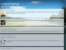 Tablet Screenshot of cuentatraposdp.blogspot.com