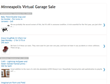 Tablet Screenshot of minneapolisvirtualgaragesale.blogspot.com