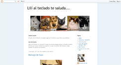 Desktop Screenshot of elrincondelili.blogspot.com