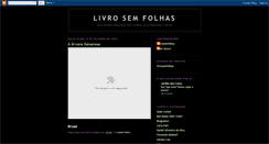 Desktop Screenshot of livrosemfolhas.blogspot.com