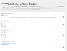 Tablet Screenshot of apatheticwitlessfearful.blogspot.com