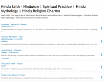 Tablet Screenshot of hindufaith.blogspot.com