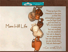 Tablet Screenshot of mars-hill-life.blogspot.com