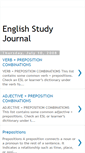 Mobile Screenshot of englishstudyjournal.blogspot.com