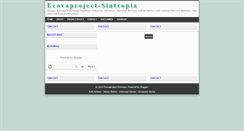 Desktop Screenshot of ecovaproject-sintropia.blogspot.com