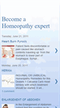 Mobile Screenshot of homeopathyexpert.blogspot.com