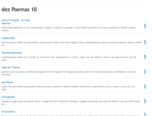 Tablet Screenshot of dezpoemas.blogspot.com