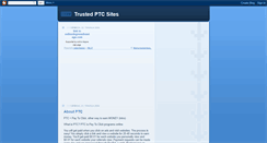 Desktop Screenshot of nice-ptc-sites.blogspot.com