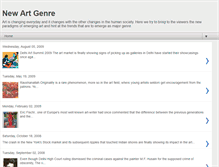 Tablet Screenshot of newartgenre.blogspot.com