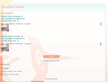 Tablet Screenshot of crochetgratuit.blogspot.com