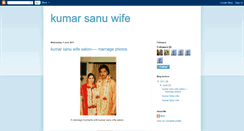 Desktop Screenshot of kumarsanuwife.blogspot.com