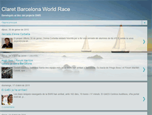 Tablet Screenshot of claretbarcelonaworldrace.blogspot.com