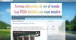 Desktop Screenshot of nuestrosodm.blogspot.com