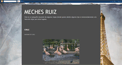 Desktop Screenshot of mechesruiz.blogspot.com