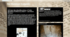 Desktop Screenshot of illuminati-complot.blogspot.com