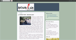 Desktop Screenshot of aktive-life.blogspot.com