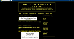 Desktop Screenshot of fayettecountyrepublicanpartyiowa.blogspot.com