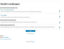 Tablet Screenshot of gardenlandscapesblog.blogspot.com