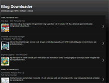 Tablet Screenshot of blogdownloader.blogspot.com