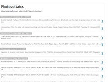 Tablet Screenshot of photo-voltaics.blogspot.com