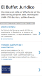 Mobile Screenshot of elbuffetjuridico.blogspot.com