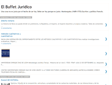 Tablet Screenshot of elbuffetjuridico.blogspot.com
