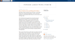Desktop Screenshot of fingerlakeswineforum.blogspot.com