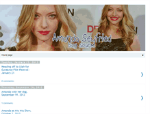 Tablet Screenshot of amandaseyfriedblogsource.blogspot.com