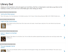 Tablet Screenshot of librarydad.blogspot.com