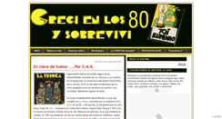 Desktop Screenshot of crecienlos80.blogspot.com