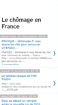 Mobile Screenshot of chomeurenfrance.blogspot.com
