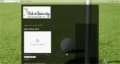 Desktop Screenshot of clubedebadmintonesma.blogspot.com