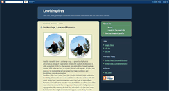 Desktop Screenshot of lewisinspires.blogspot.com