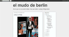 Desktop Screenshot of elmudodeberlin.blogspot.com