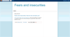 Desktop Screenshot of fearsandinsecurities.blogspot.com