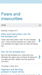 Mobile Screenshot of fearsandinsecurities.blogspot.com