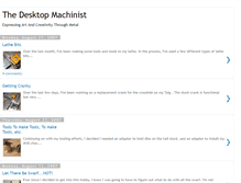 Tablet Screenshot of desktopmachinist.blogspot.com