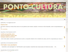 Tablet Screenshot of ponto-cultura.blogspot.com
