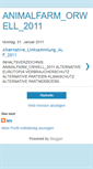 Mobile Screenshot of animalfarmorwell2011-mn.blogspot.com