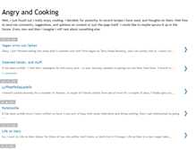 Tablet Screenshot of angryandcooking.blogspot.com