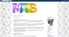 Desktop Screenshot of mulheresmaes.blogspot.com