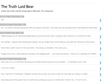 Tablet Screenshot of beartruth.blogspot.com